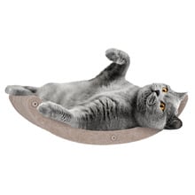 Pryde Curved Cat Climber Wall Shelf